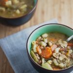 Spring Vegetable Soup with Pesto 1