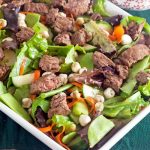 Steak + Wasabi Pea Salad with Hoisin Vinaigrette 1