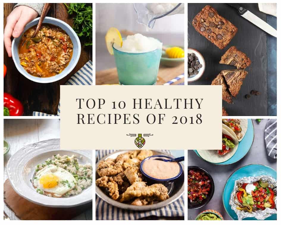 Best healthy recipes of 2018