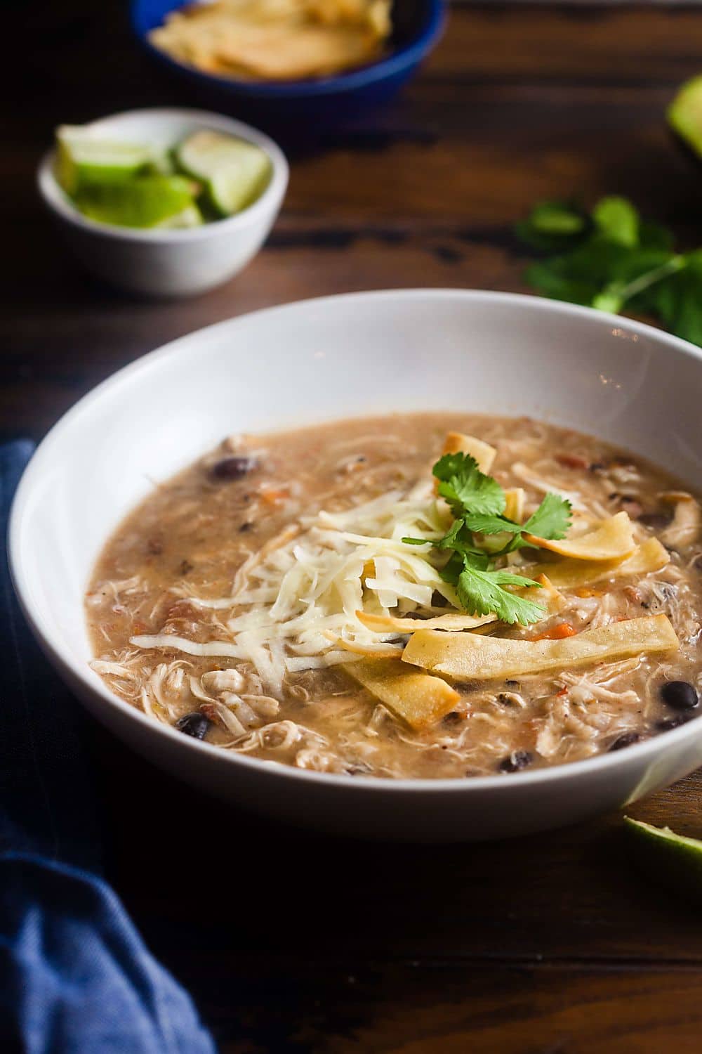 Instant Pot Chicken Tortilla Soup