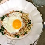 Bacon & Kale Risotto with a Fried Egg... For One 4