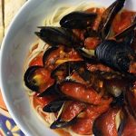 Mussels with Saffron Tomato Sauce 1