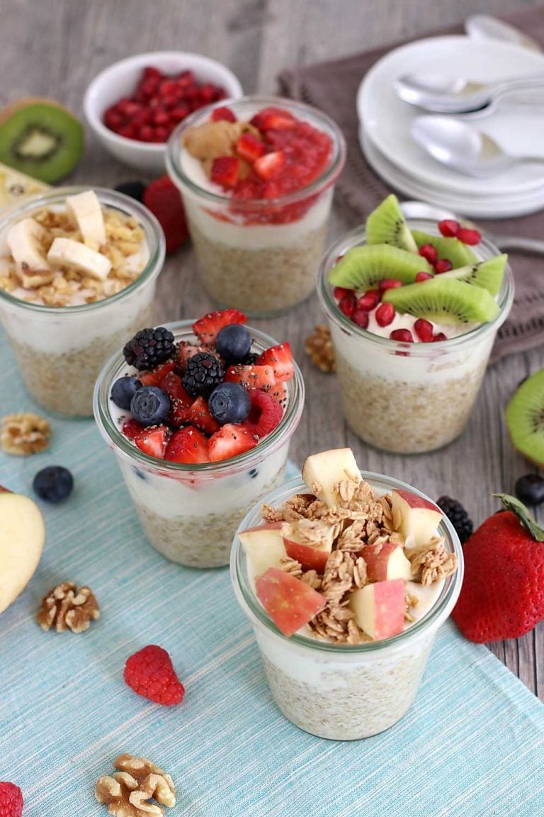 5 Healthy And Delicious Overnight Oats Ideas (Gluten-Free And Dairy ...