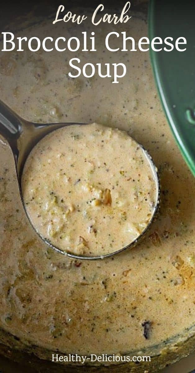 Creamy broccoli cheese soup made with a blend of three cheeses and a hint of spice is an easy weeknight dinner ready in under 30 minutes. Plus it’s vegetarian! What could be better?

 via @HealthyDelish