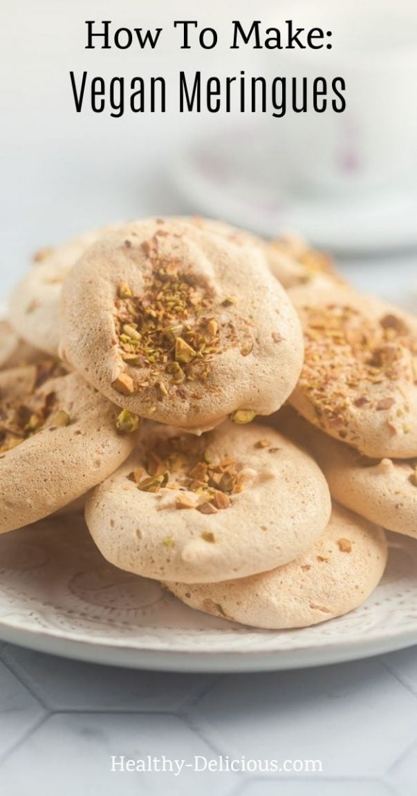 Pistachio Aquafaba Meringues 10