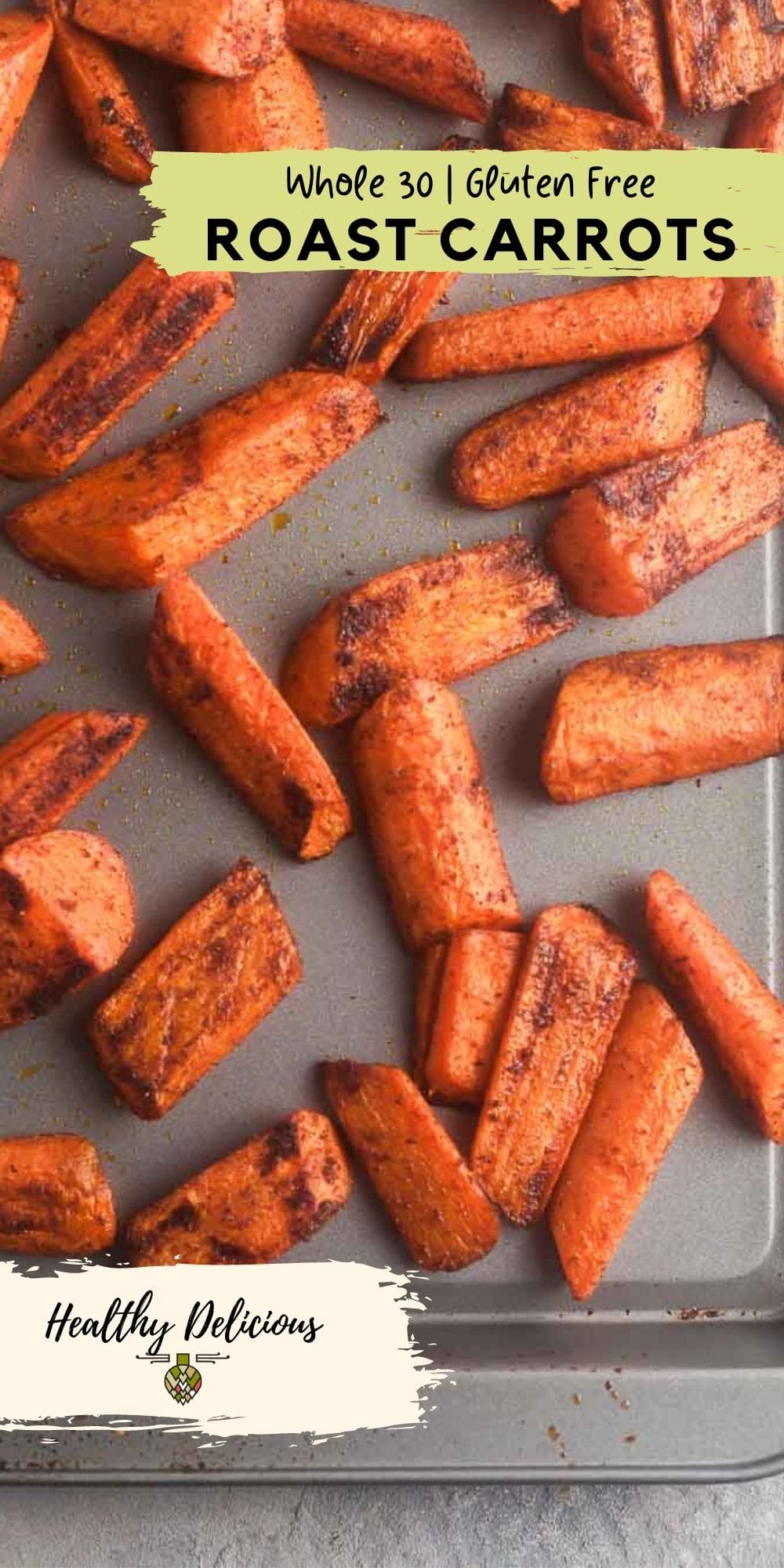 Simply the BEST roasted carrots recipe. These tender and flavorful carrots are perfectly seasoned with an earthy mixture of Moroccan spices. Make them in the oven or the air fryer for a quick and easy side dish. Who said veggies have to be boring? via @HealthyDelish