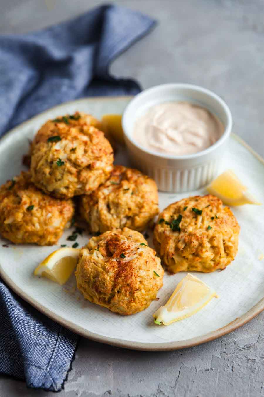 Baked Crab Cakes (with Minimal Filler!) 1