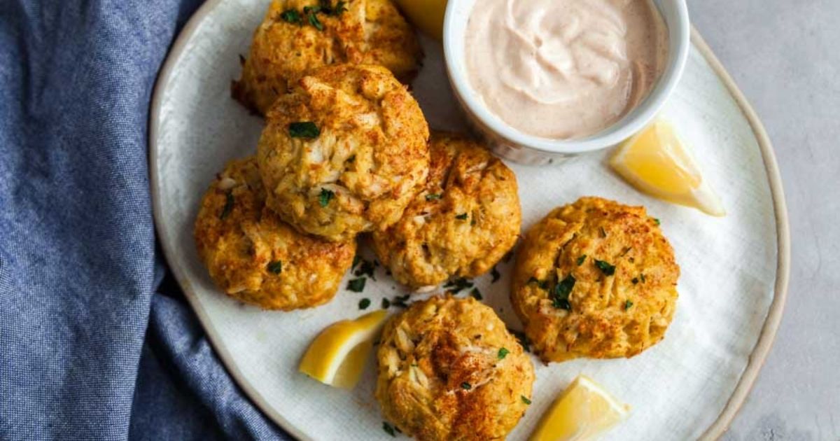 Best Baked Crab Cakes (Minimal Filler!) | Healthy Delicious