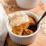 5-minute Pumpkin Spice Latte Baked Oatmeal 3