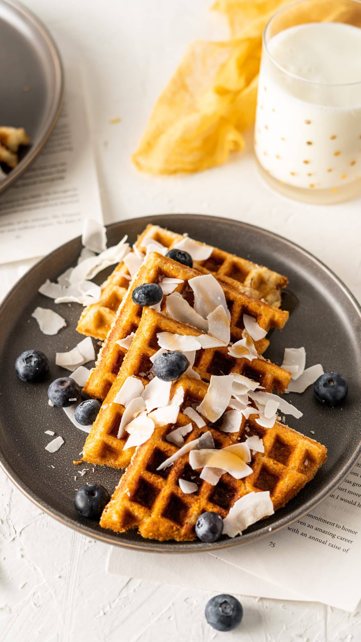 Egg Waffles - Whole30, Paleo, Low Carb, Keto - EASY One Ingredient  Whole30 Breakfast, Keto, Low Carb