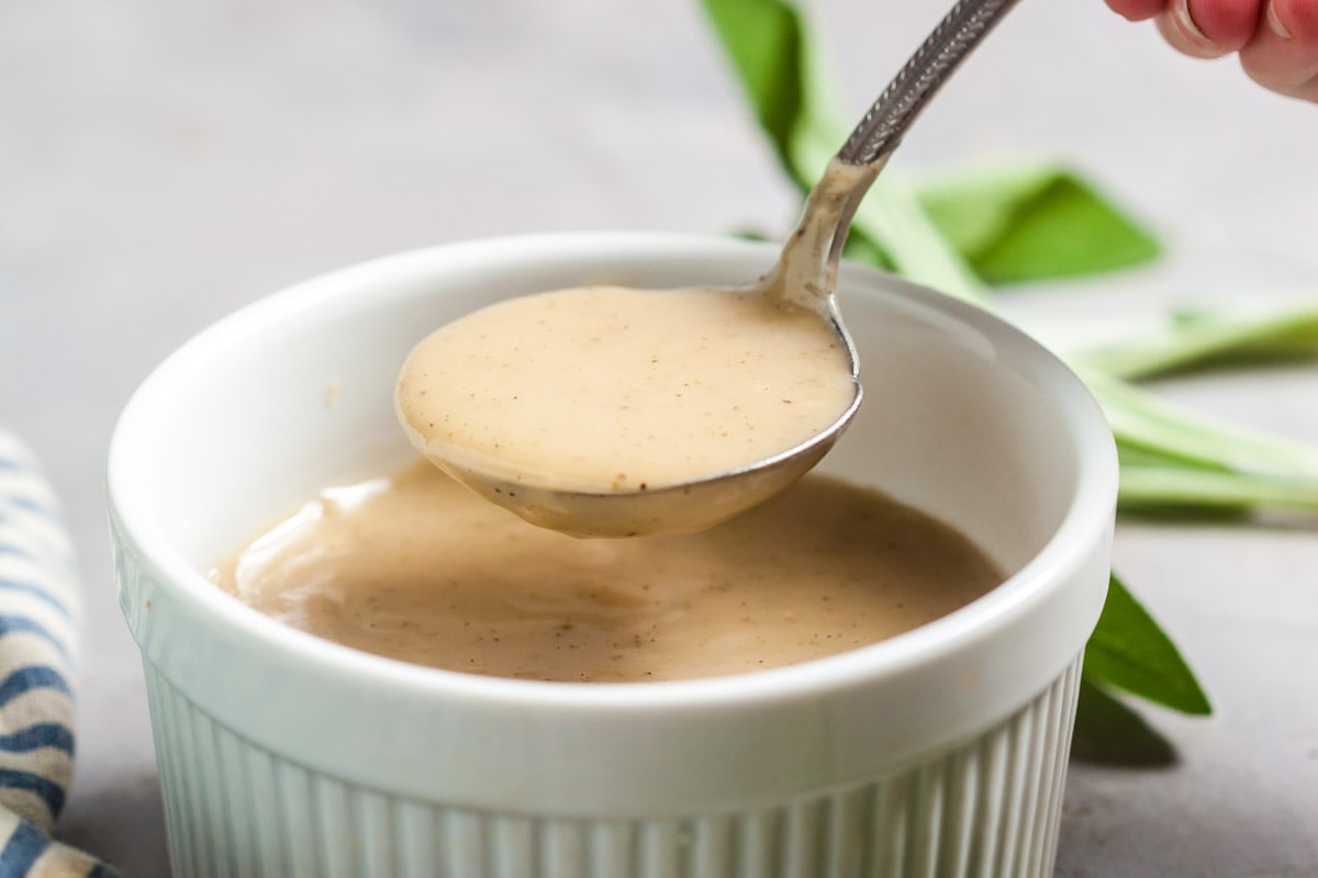 Homemade Chicken Gravy Without Drippings - Healthy Delicious