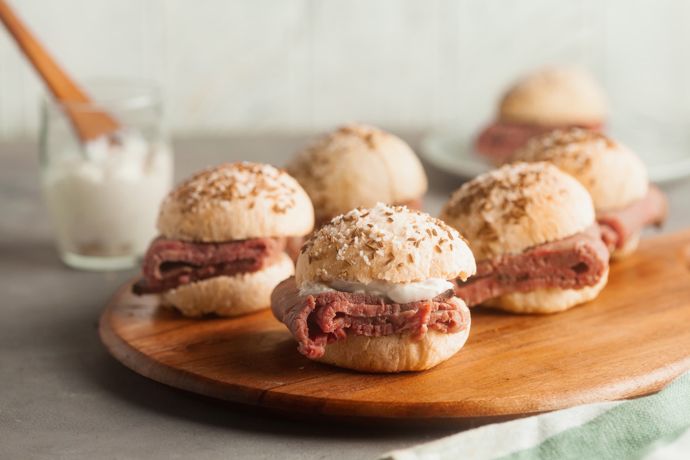 Beef On Weck Sliders | Healthy Delicious