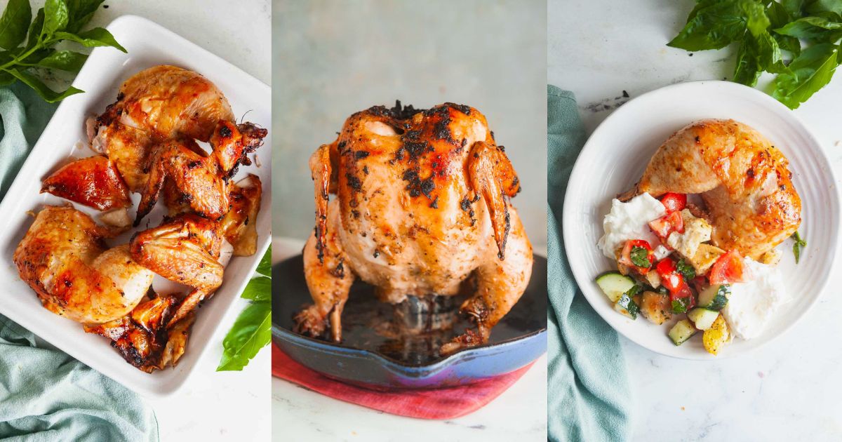 Lemon Wine Can Chicken Recipe | Healthy Delicious