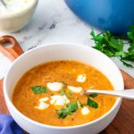 Smoky Lentil Soup with Harissa and Yogurt 5
